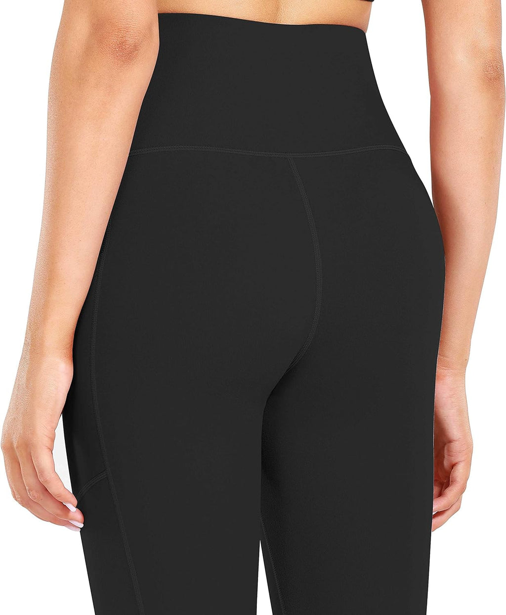 High-Waisted Yoga Leggings with Pockets, Tummy Control, and 4-Way Stretch for Optimal Performance