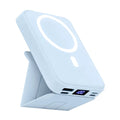 10,000mAh Rechargeable Power Bank - Wireless MagSafe Magnetic Portable Charger with 22.5W PD Fast Charging USB-C, LED Display, and Stand for iPhone 17/16/15/14/13/12 and Android Smartphones