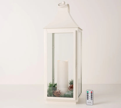 Home Reflections 24" Rustic Iron Lantern