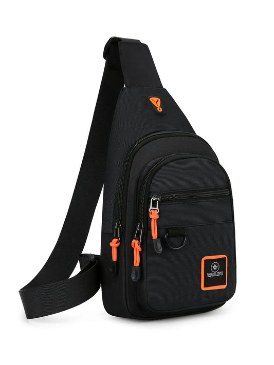 Unisex Chest Bag, Crossbody Sling Bag, Ideal for Cycling, Daily Commute & Outdoor Activities, Casual Everyday Use