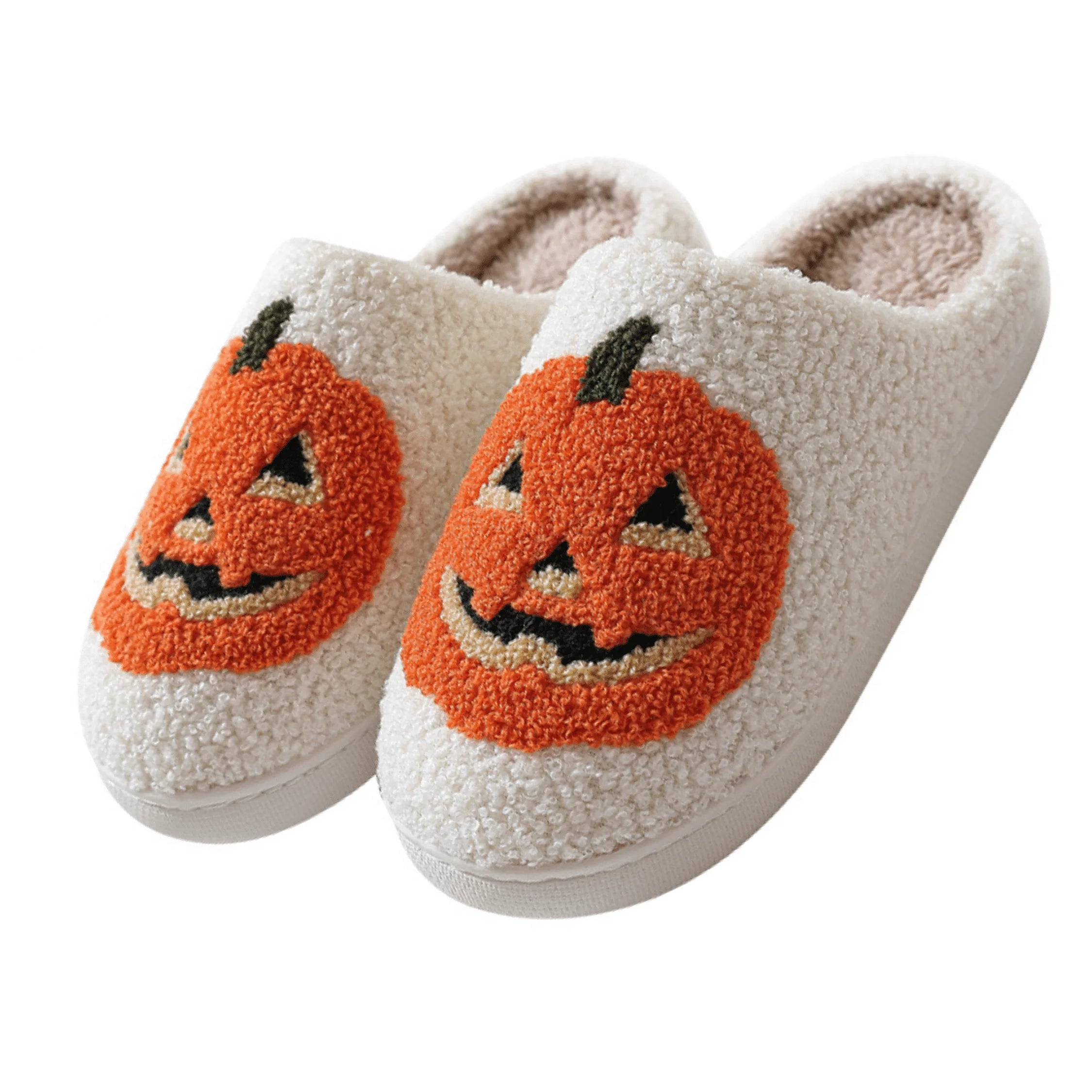 Women's Plush Halloween Slippers - Soft, Comfy, and Non-Slip Indoor Fuzzy House Slides for Men and Women