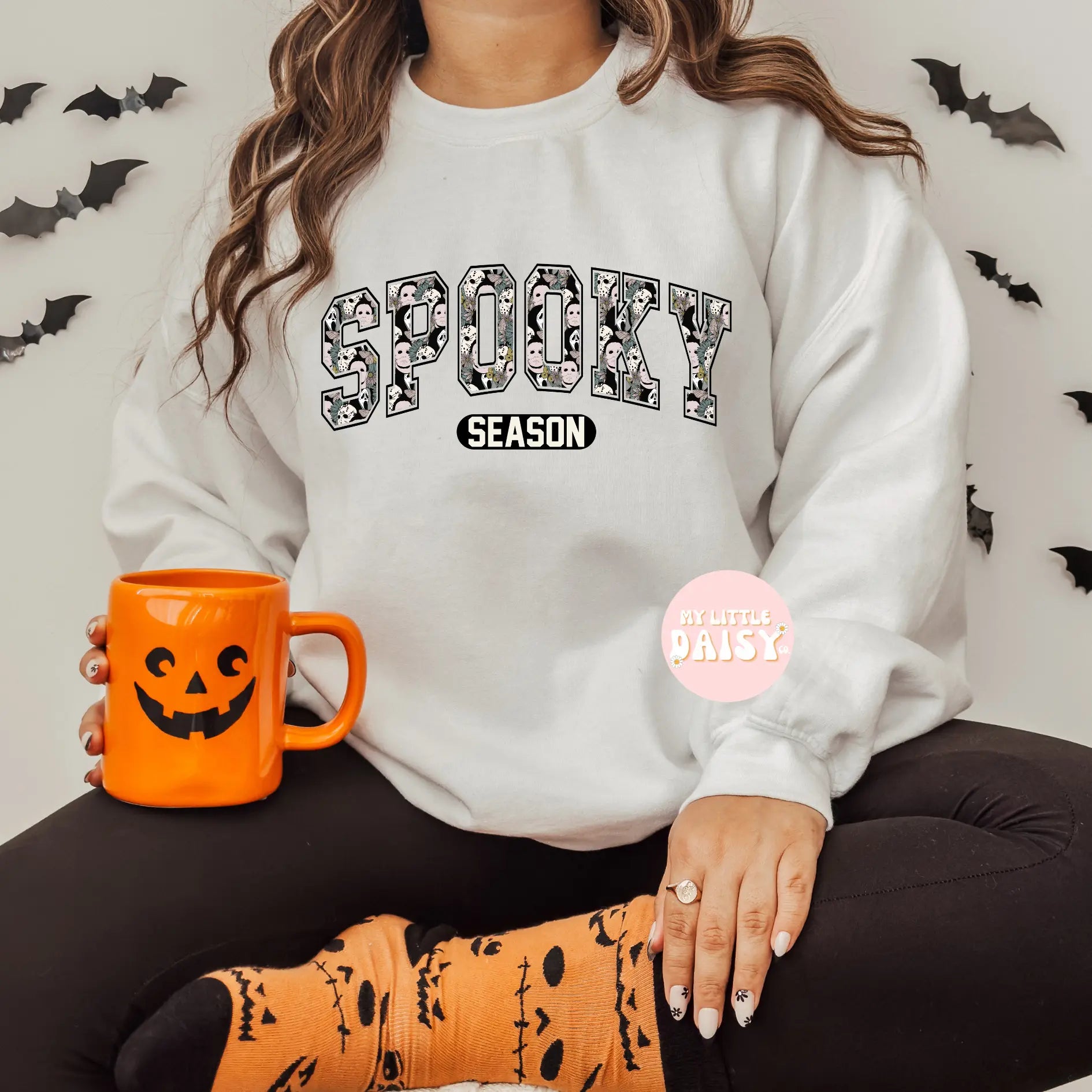 Halloween-Themed Graphic Tee/Sweatshirt
