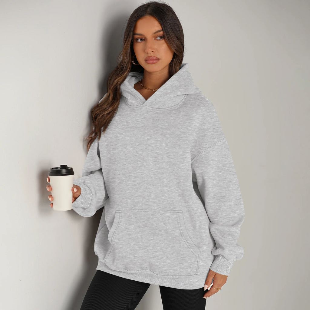 Women's Oversized Hoodies: Fall Fashion Sweatshirts with Pocket