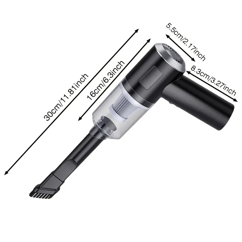 Multifunctional Wireless Charging Mini Vacuum Cleaner with High Suction Power for Computer, Home, and Car Cleaning - Ideal Gift for Valentine's Day, New Year's, and July 4th