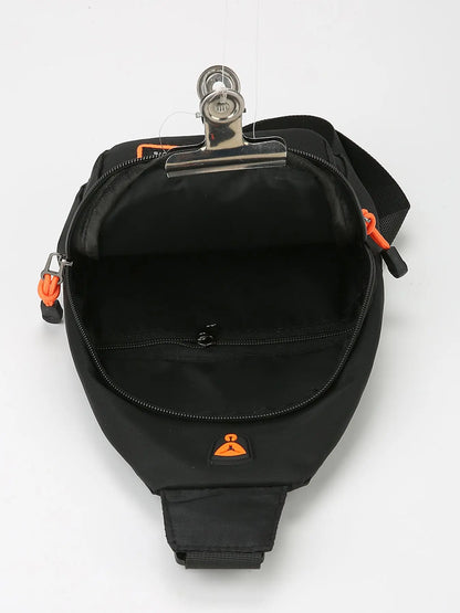 Unisex Chest Bag, Crossbody Sling Bag, Ideal for Cycling, Daily Commute & Outdoor Activities, Casual Everyday Use