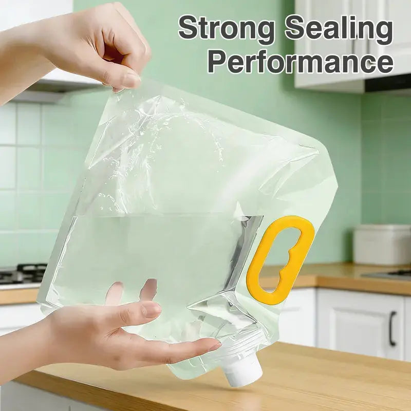 5-Pack Reusable Food Storage Bags - Leak-Proof and Moisture-Resistant Pet Feeding Containers for Dogs and Cats - Eco-Friendly Liquid Safe Pouches for Kibble and Treats